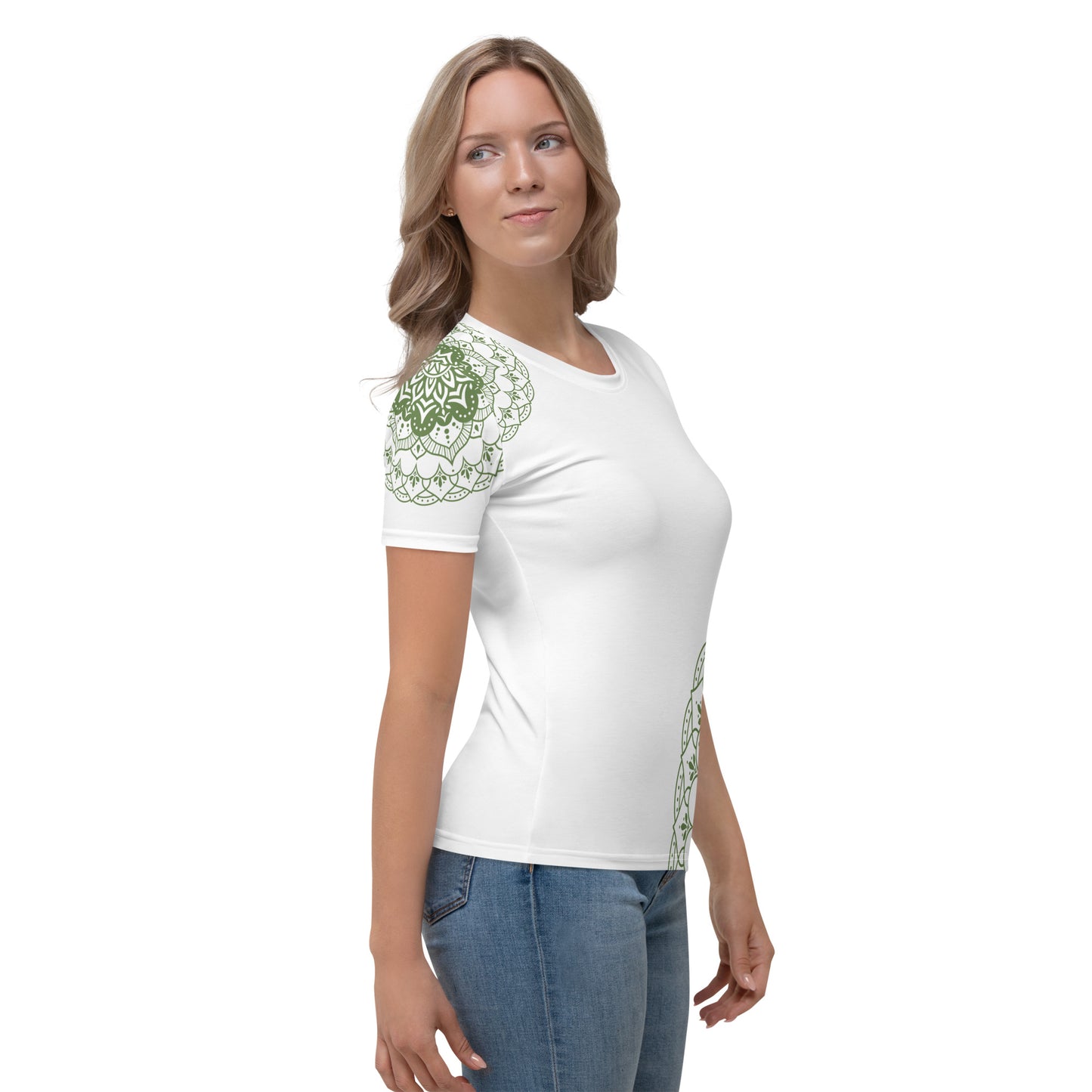 Saudi National Day White and Green - Women's T-shirt