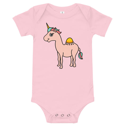 Baby short sleeve one piece with color choices - Unicamel