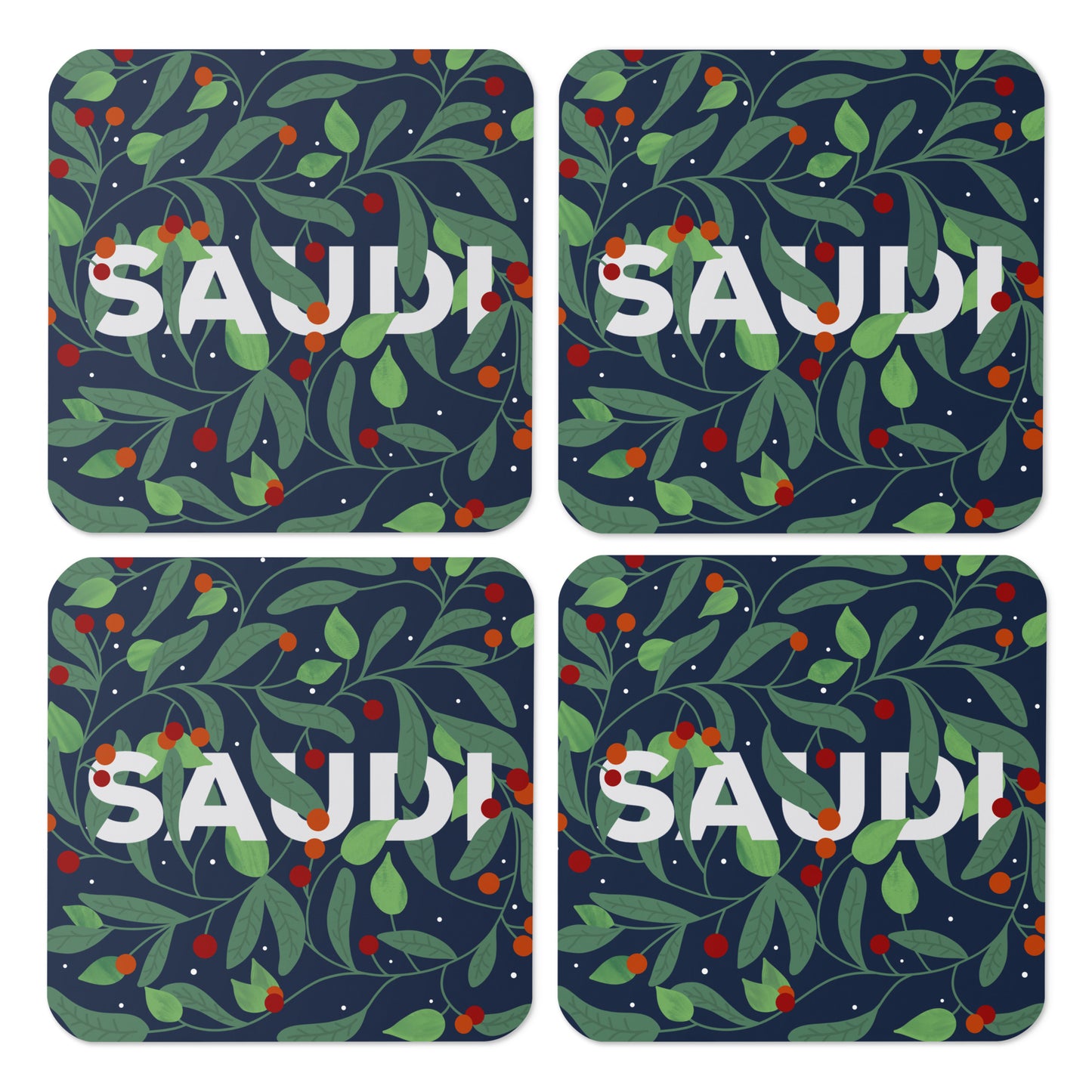 Saudi Oasis Cork-back coaster