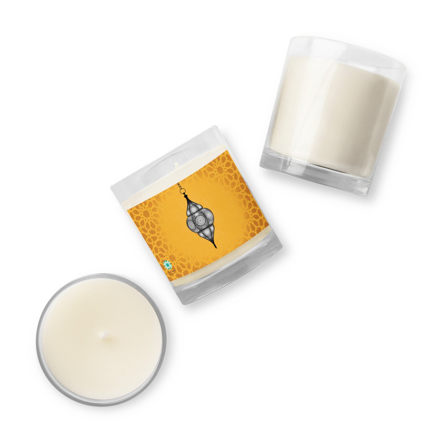 Soy Wax Candle - Moroccan Lantern Amber Yellow