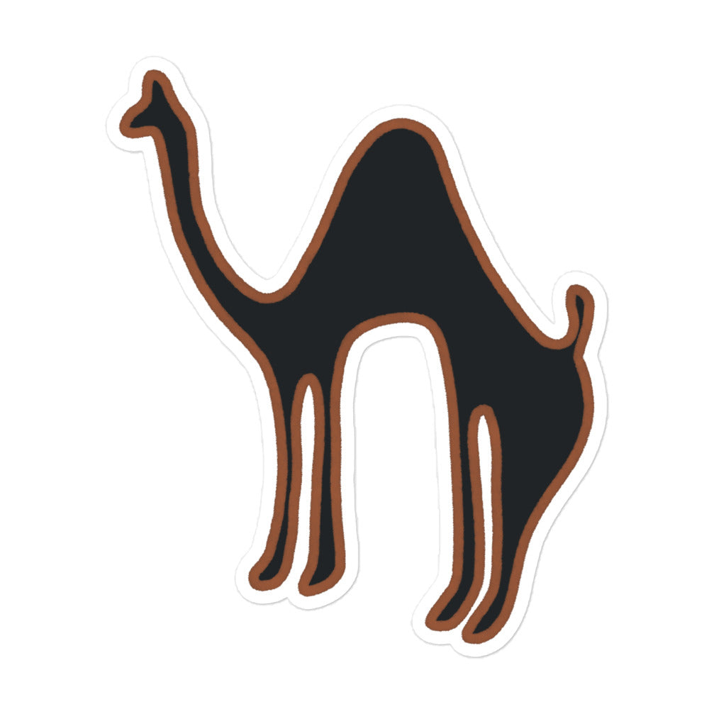 Bubble-free stickers - Petroglyphs - Camel
