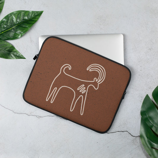 Laptop Sleeve - Petroglyphs - Nubian Ibex