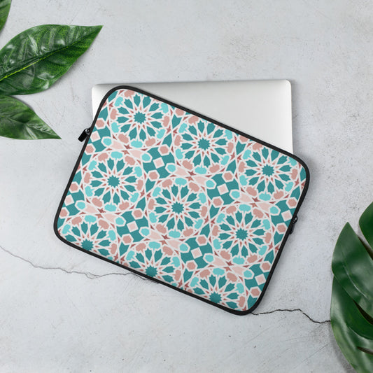 Laptop Sleeve - Geometric Arabic Pattern