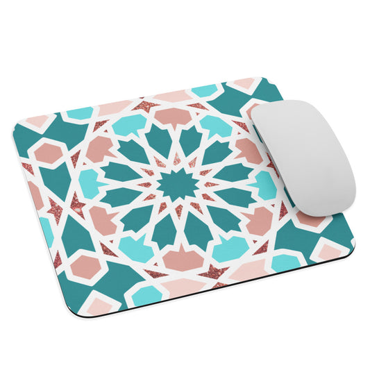 Mouse pad - Geometric Arabic Pattern