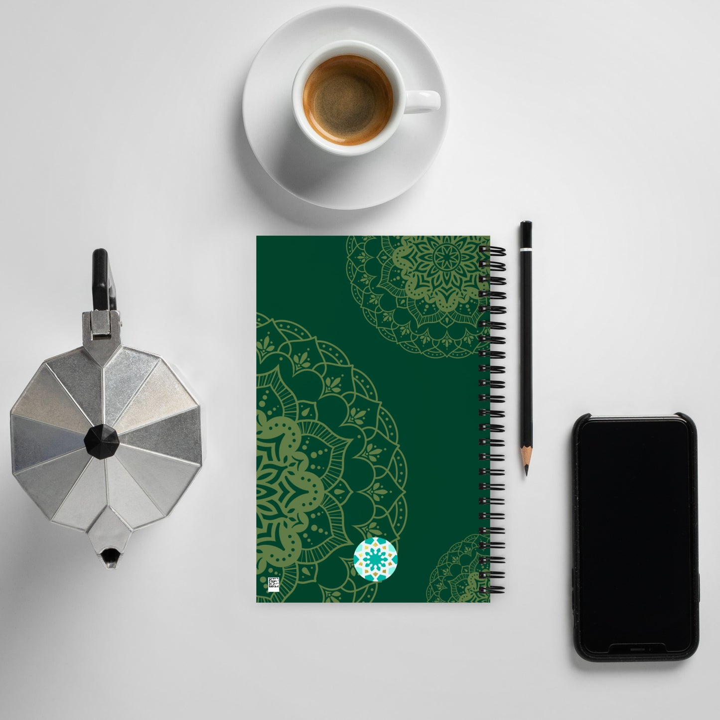 Saudi National Day Spiral notebook