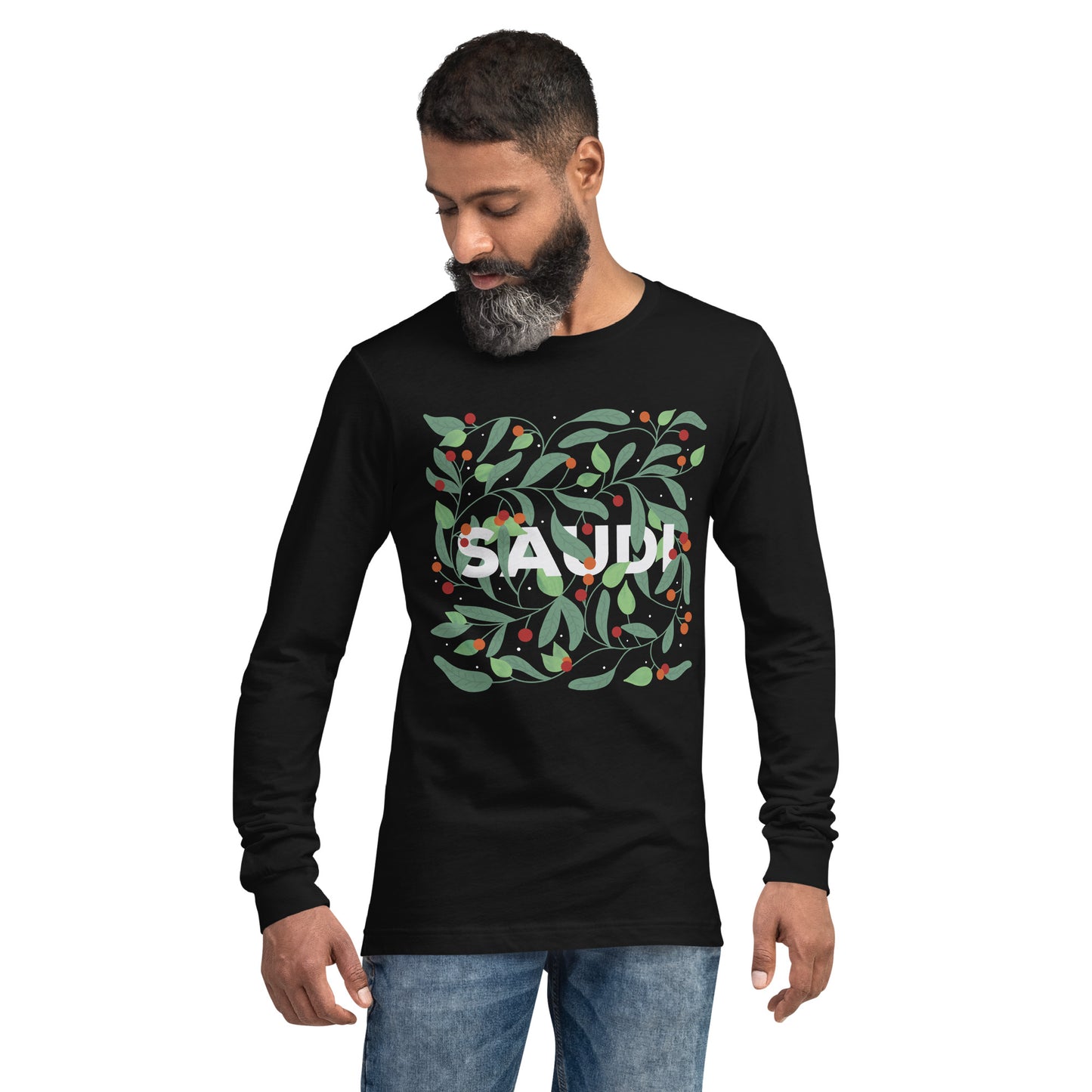 Saudi National Day Unisex Long Sleeve Tee